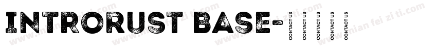 IntroRust Base字体转换